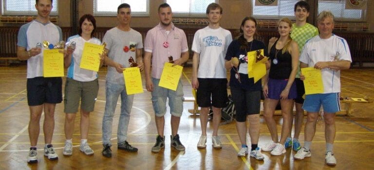 Jarní badmintonový turnaj v Plzni