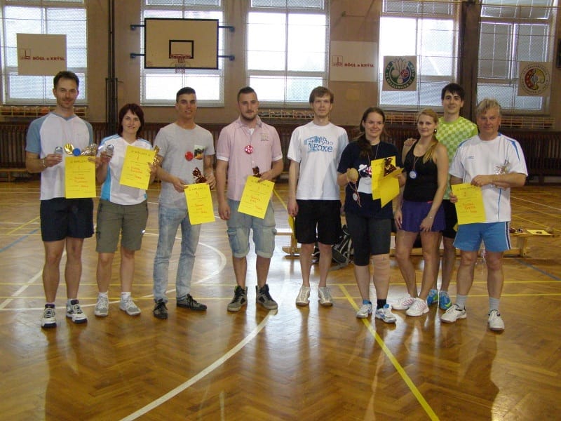 Jarní badmintonový turnaj v Plzni