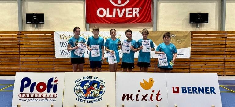 Krumlov družstva U13 2023